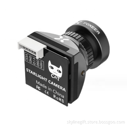 Foxeer Cat 3 Micro FPV Camera 1200TVL 0.00001Lux StarLight Night Version Camera for Dji rc Racing Drone